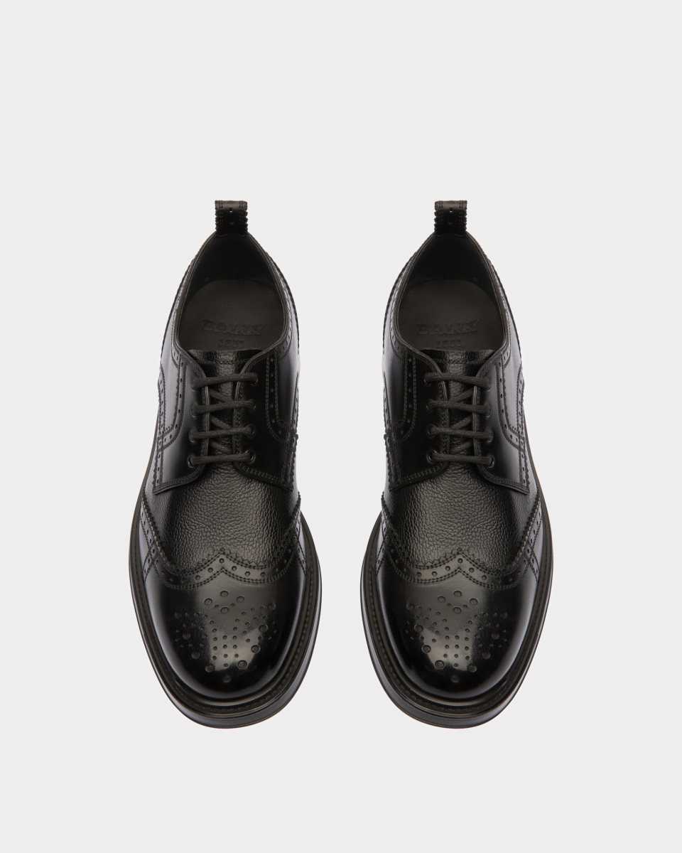 Bally Nicor Leather Derbies Black | SYVCI0658