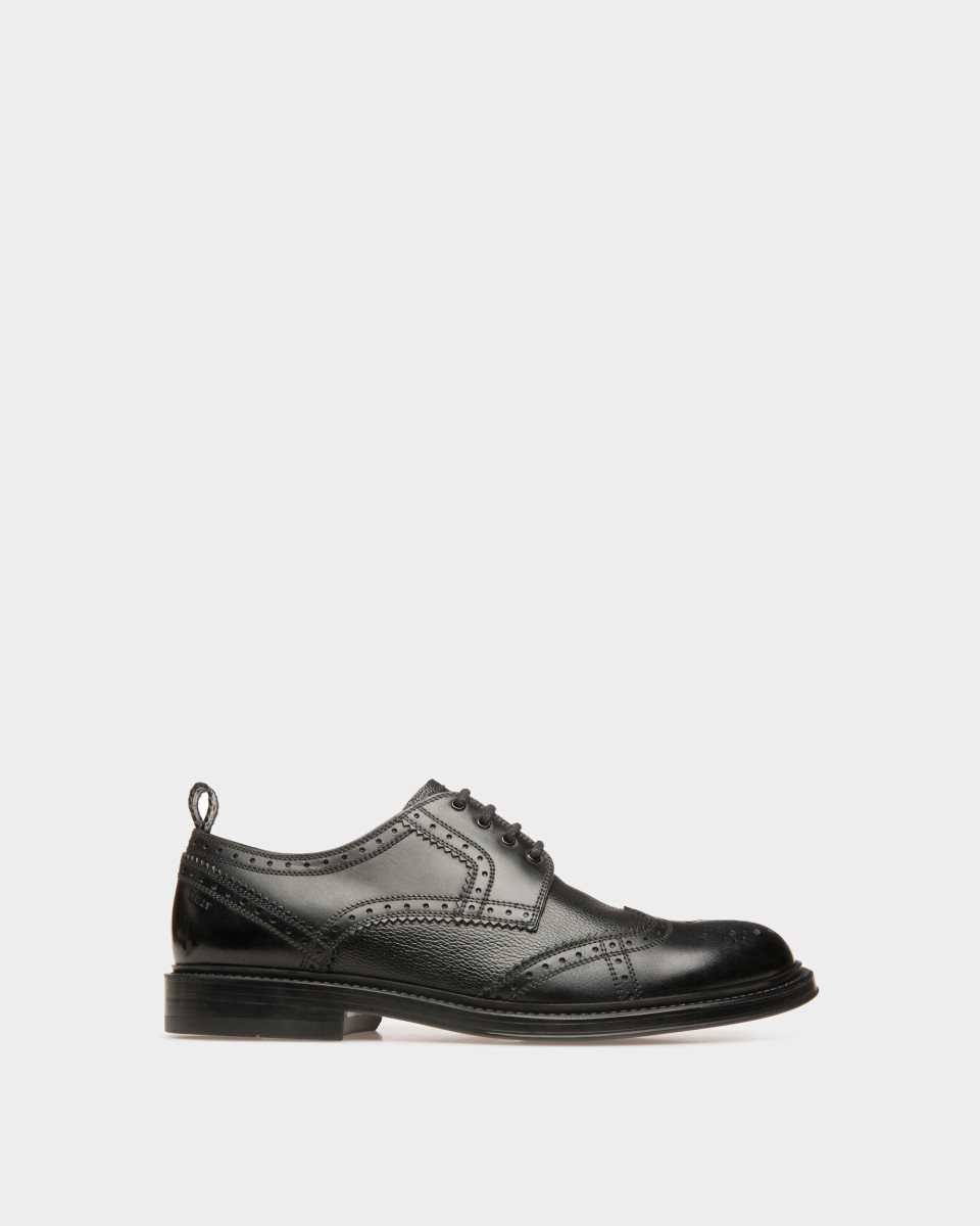 Bally Nicor Leather Derbies Black | SYVCI0658