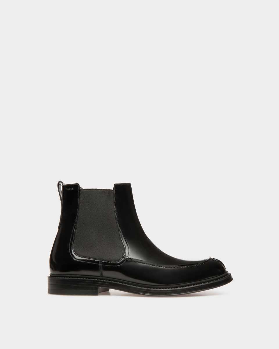 Bally Nidro Leather Boots Black | GJIOV9830