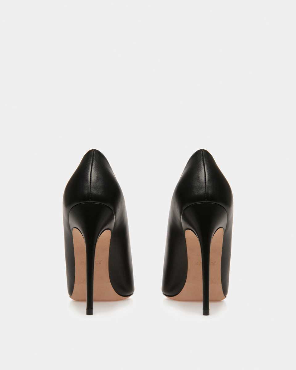 Bally Ninfa Leather Pumps Black | UDQVH5093