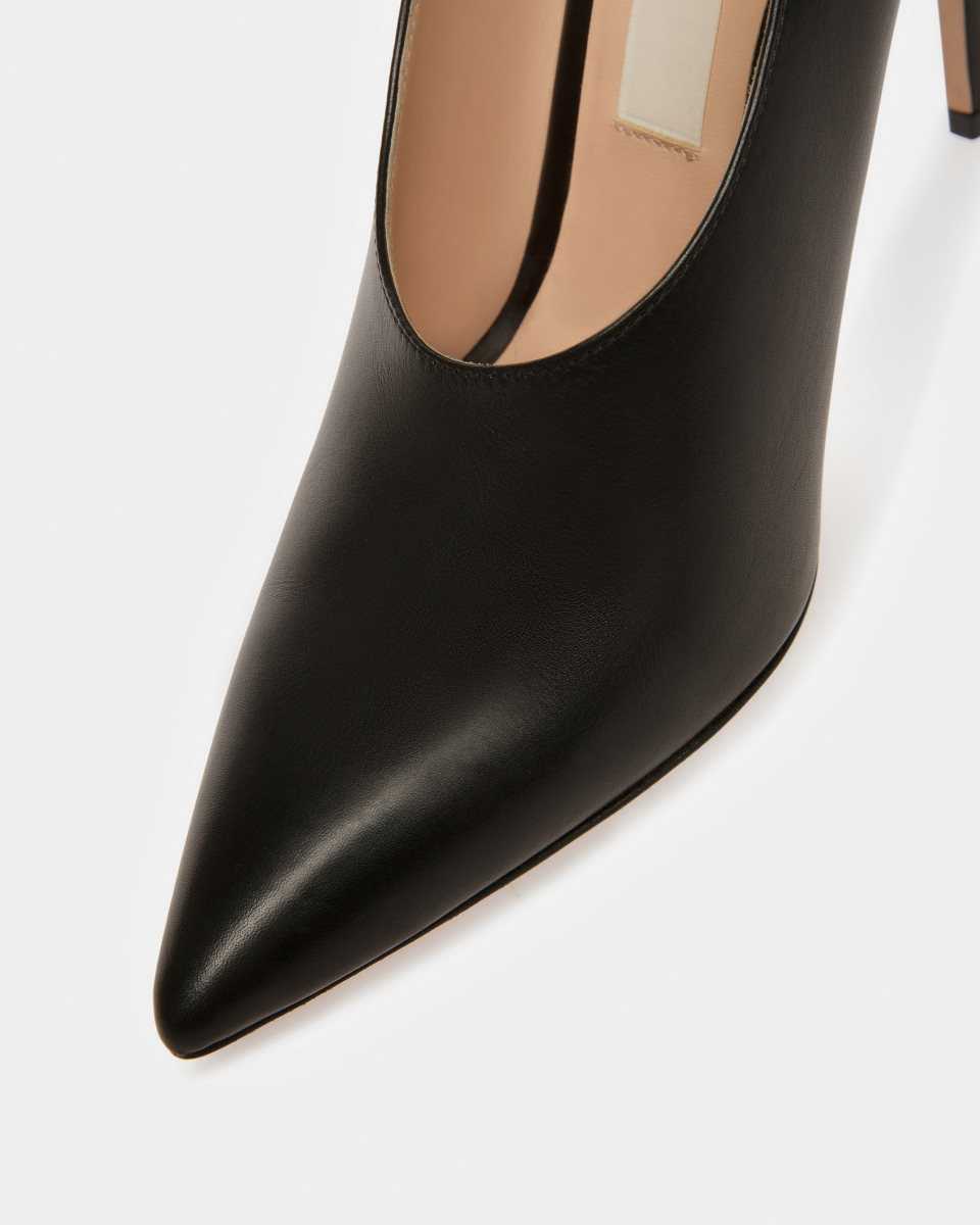 Bally Ninfa Leather Pumps Black | UDQVH5093