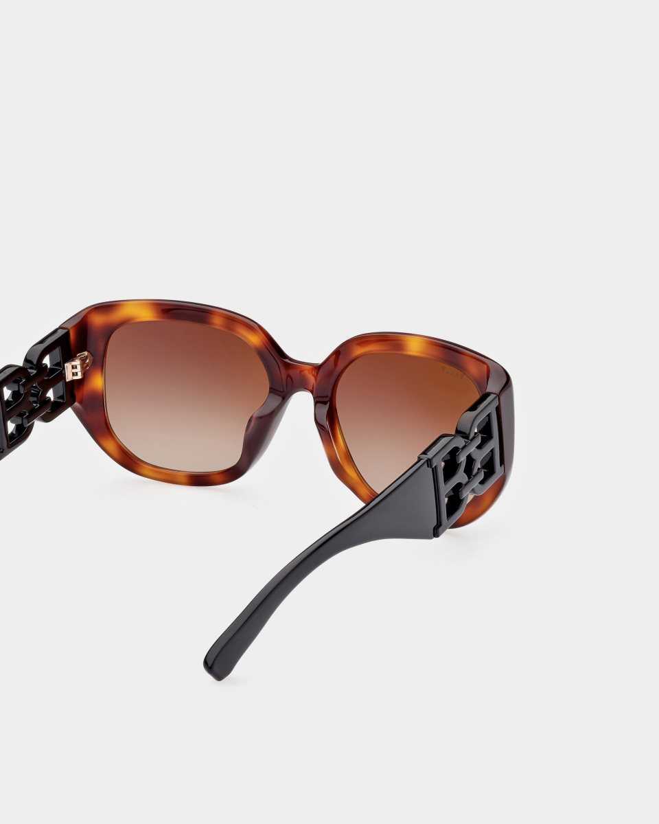 Bally Nuna Acetate Sunglasses Brown | LIMFB4826