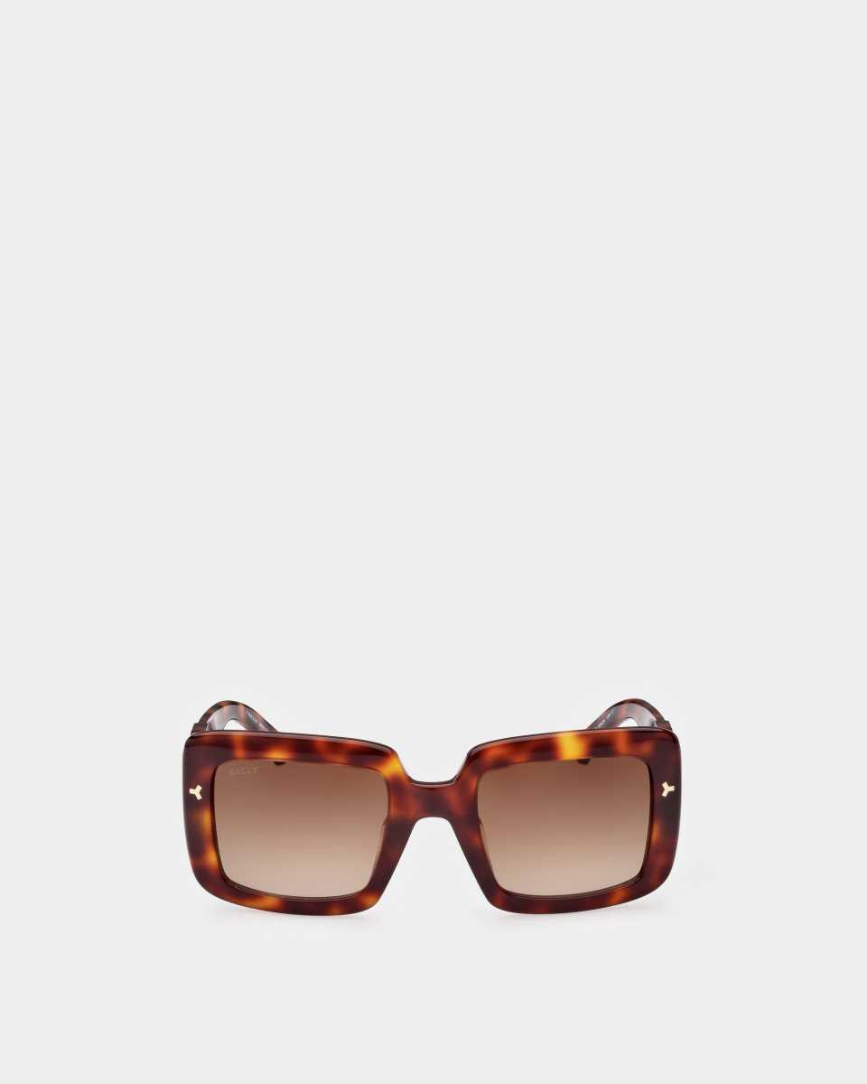 Bally Nuna Acetate Sunglasses Brown | LIMFB4826