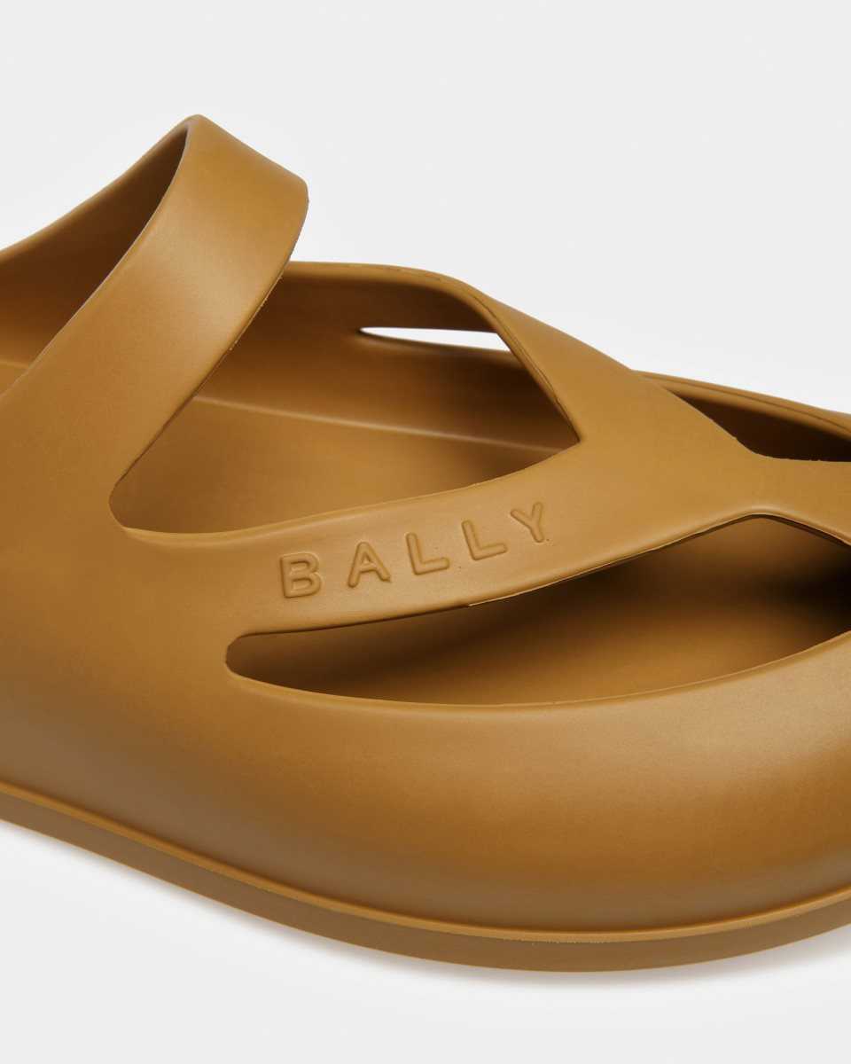 Bally Oaks Slide Sandal Brown | SBWKP2903