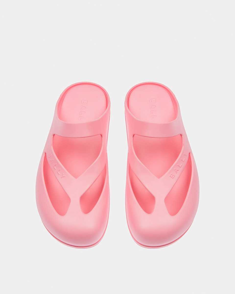 Bally Oaks Slide Sandal Pink | LXOVD9357