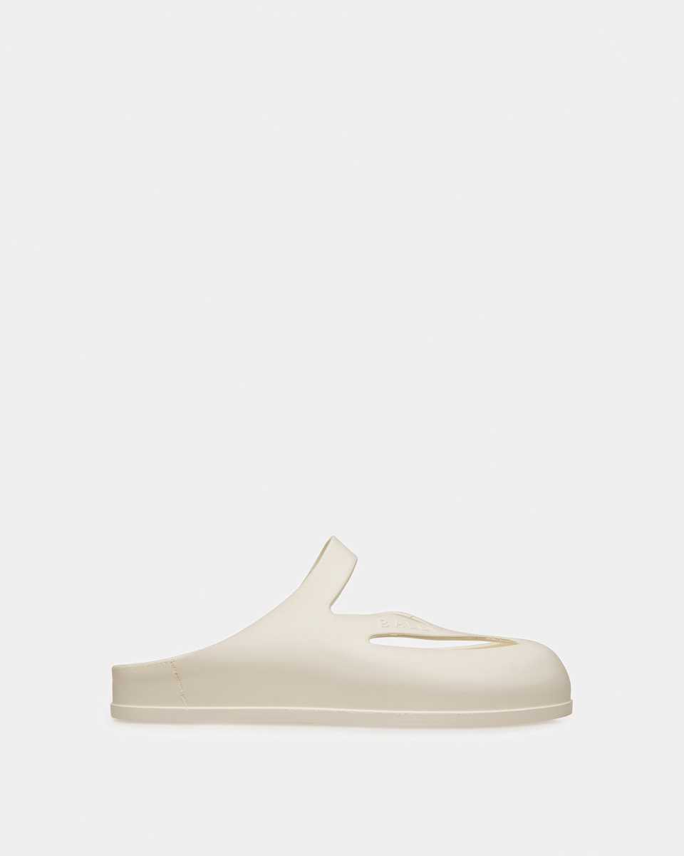 Bally Oaks Slide Sandal White | VKOYL1749