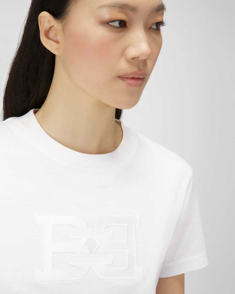 Bally Organic Cotton T-Shirt White | ECMUI5826