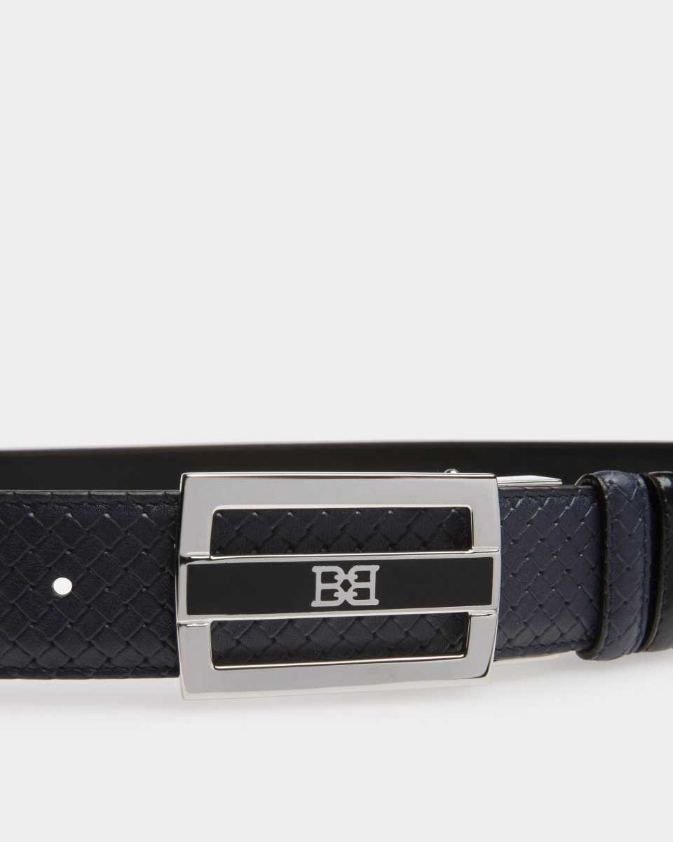 Bally Owen Leather 35mm Belt Black | IUZVJ9140