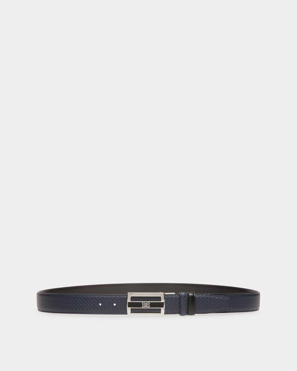 Bally Owen Leather 35mm Belt Black | IUZVJ9140