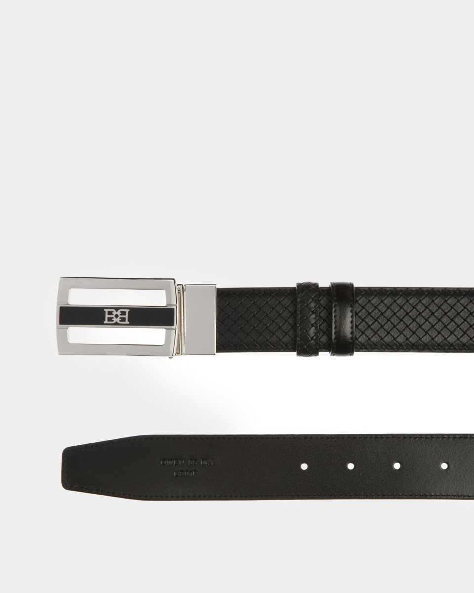 Bally Owen Leather 35mm Belt Black | IZYRX0572