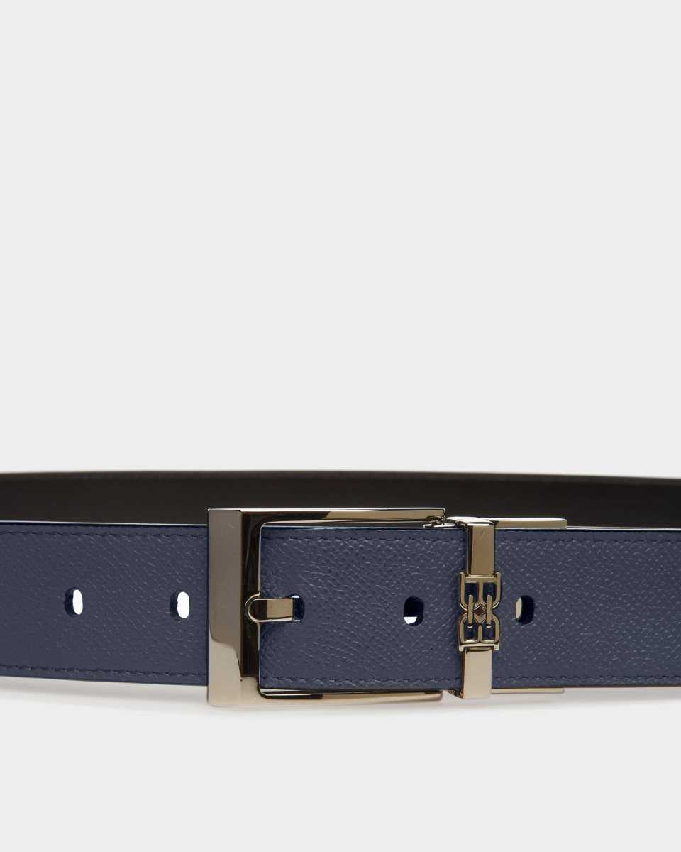 Bally Parker Leather 35mm Belt Black | COUHL7950