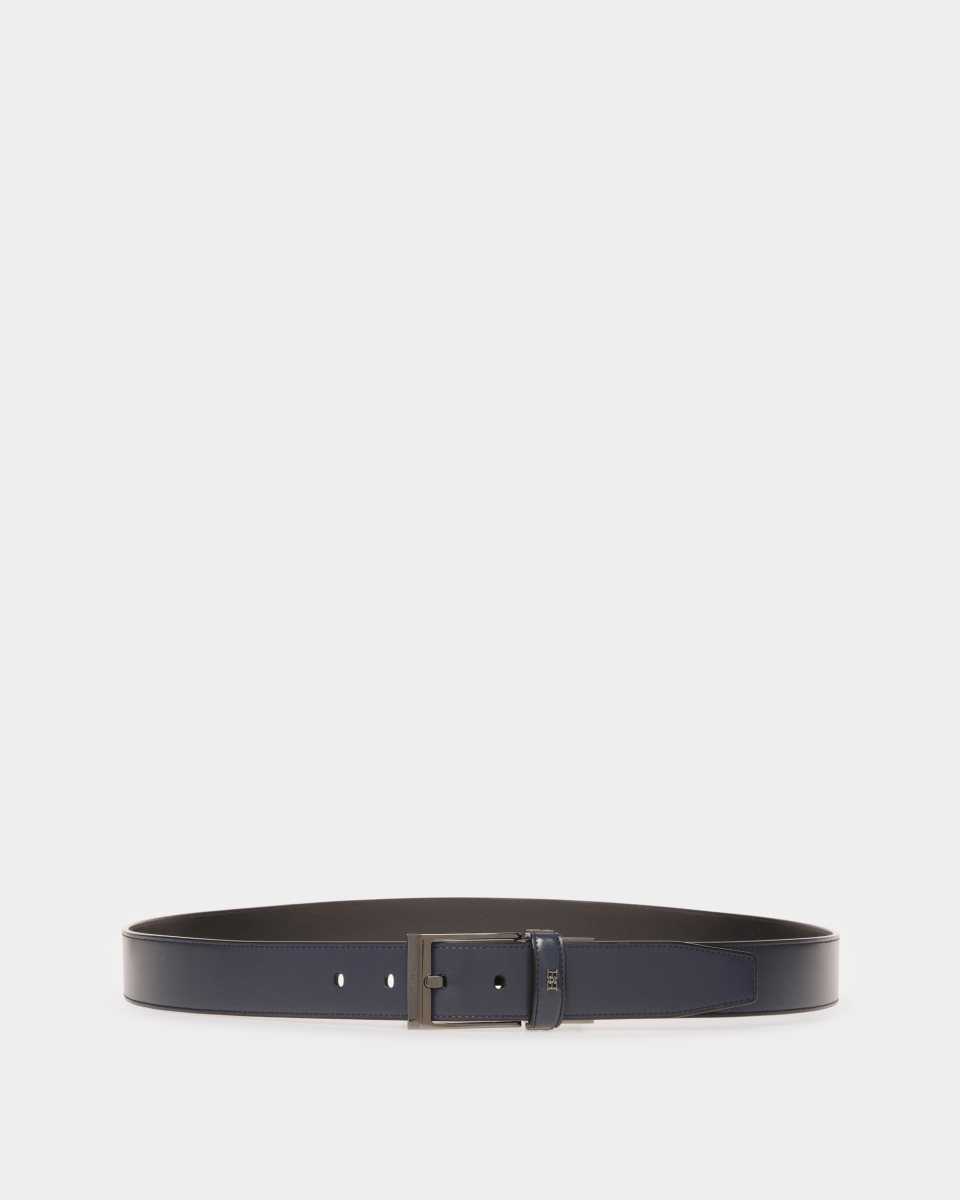 Bally Parker Leather 35mm Belt Black | COUHL7950