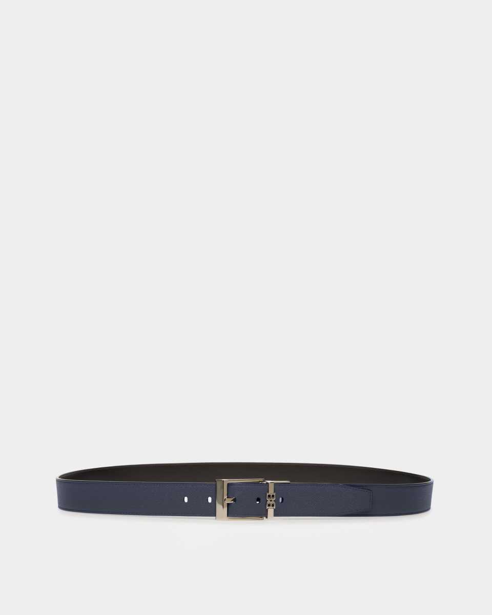 Bally Parker Leather 35mm Belt Black | COUHL7950