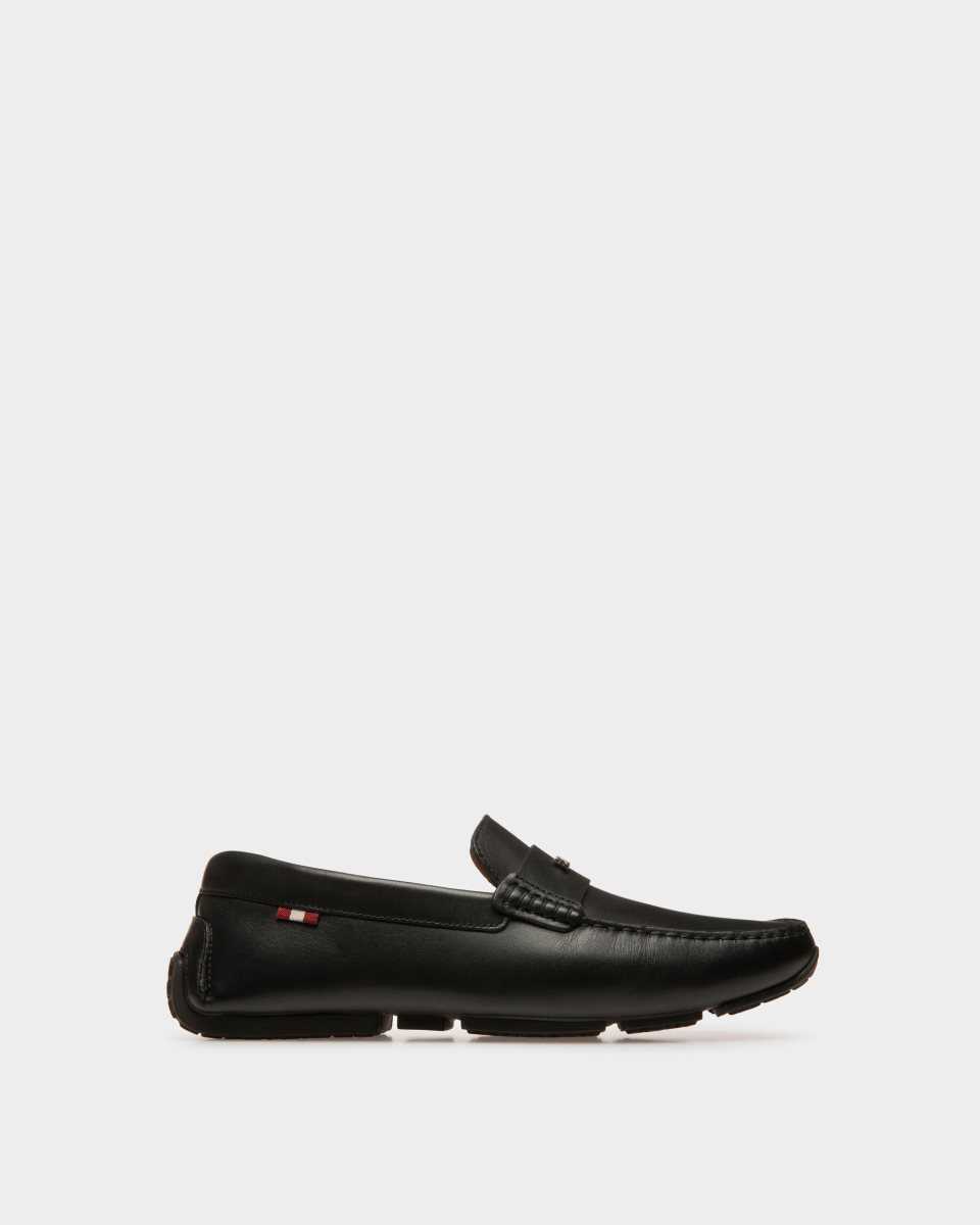 Bally Philip Leather Drivers Black | XOFYL3564