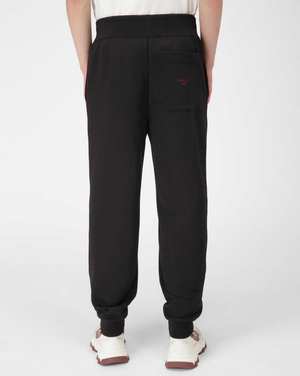 Bally Polyester Mix Sweatpants Black | DXAFS1795