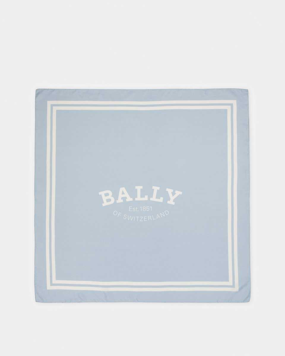 Bally Printed Carre Blue | HXEFR3192