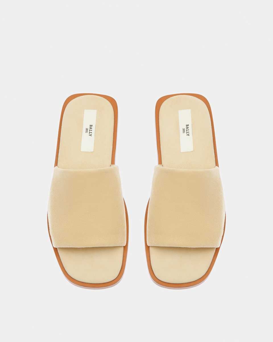 Bally Sabian Leather Sandals Beige | NUYKZ9407