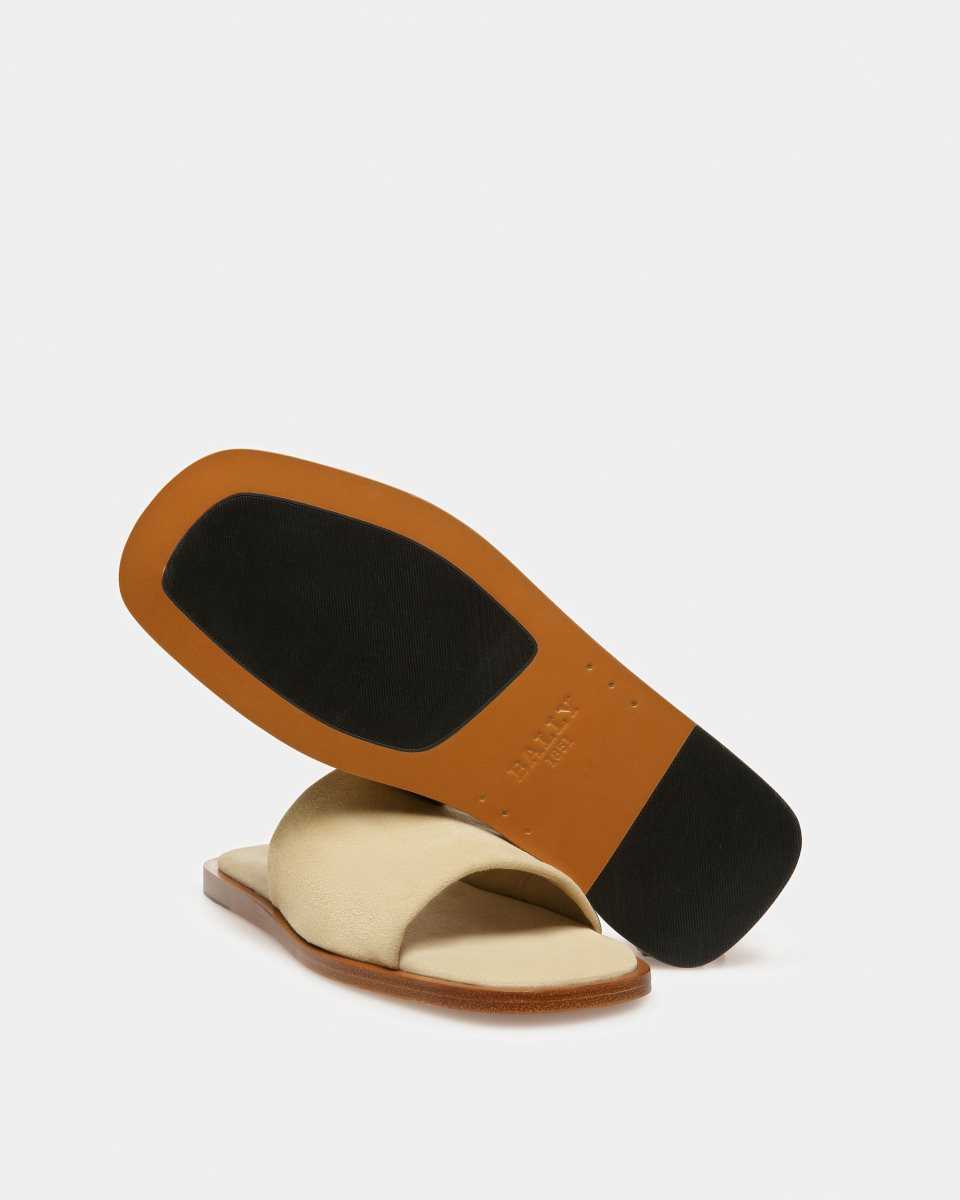 Bally Sabian Leather Sandals Beige | NUYKZ9407