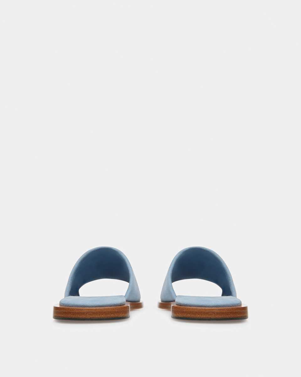 Bally Sabian Leather Sandals Blue | GVAOH9864