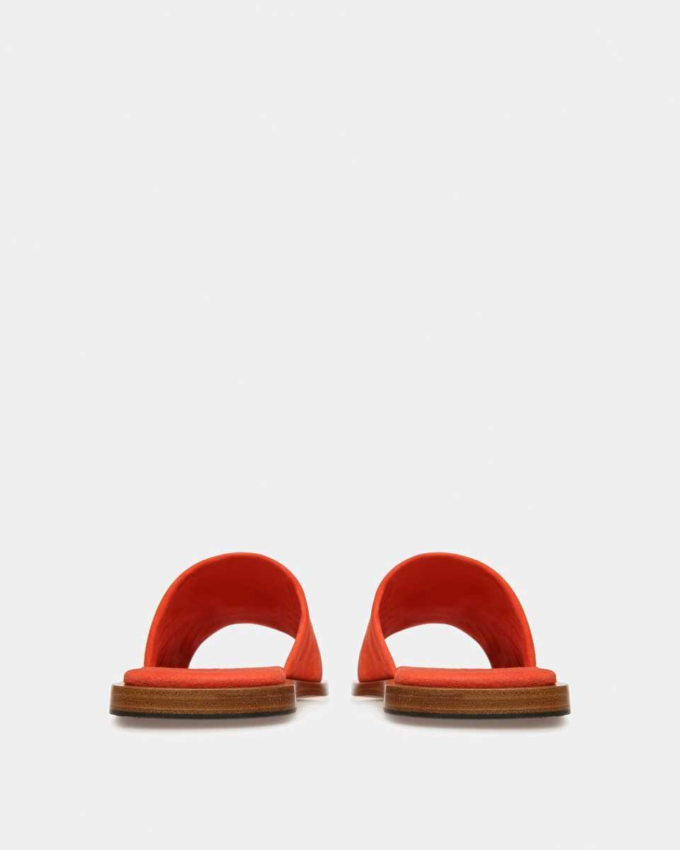 Bally Sabian Leather Sandals Orange | WKSOX3589