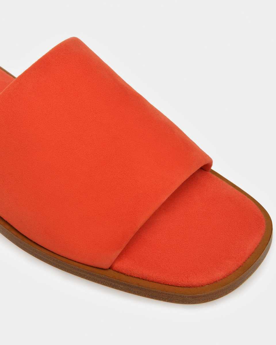 Bally Sabian Leather Sandals Orange | WKSOX3589