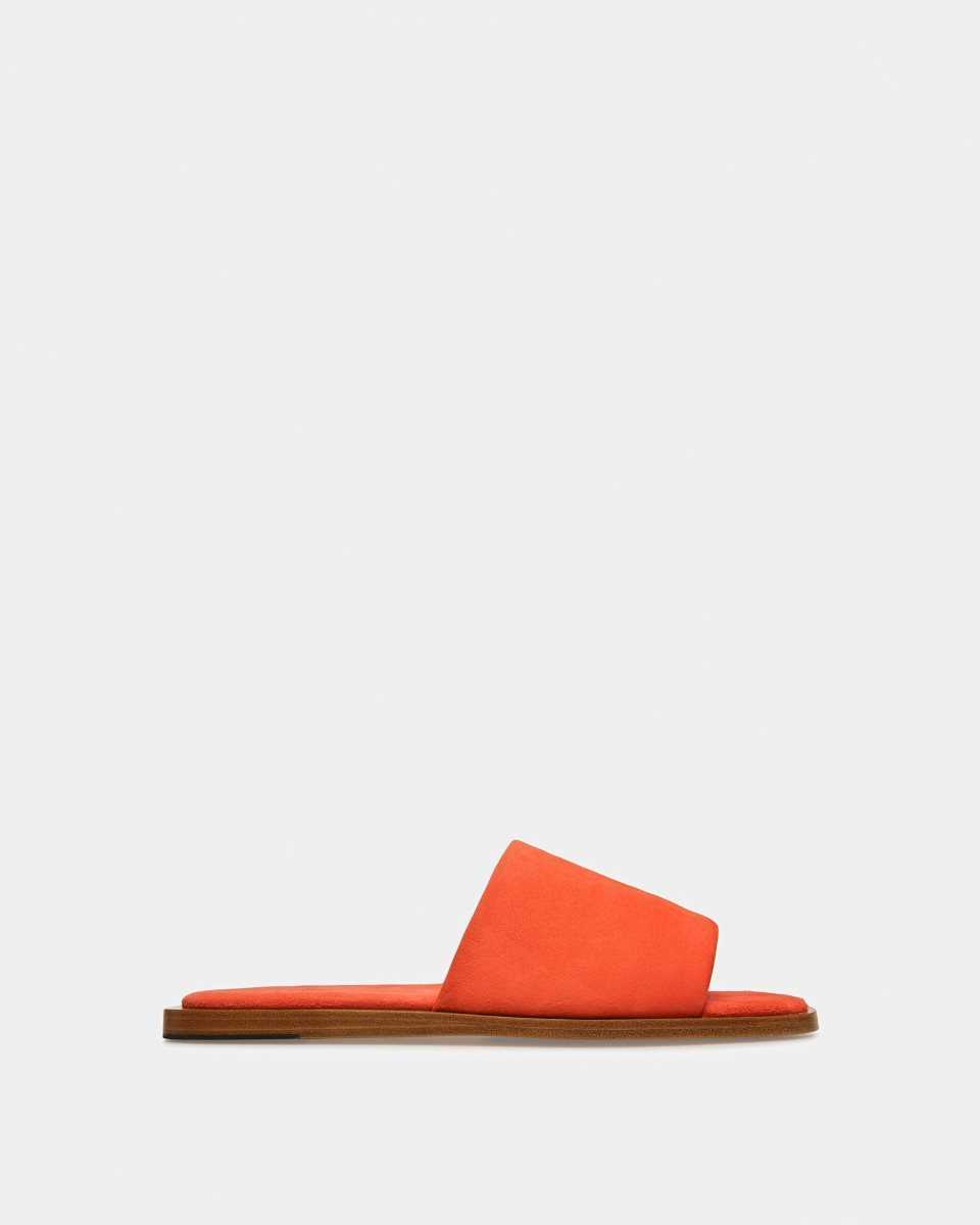 Bally Sabian Leather Sandals Orange | WKSOX3589