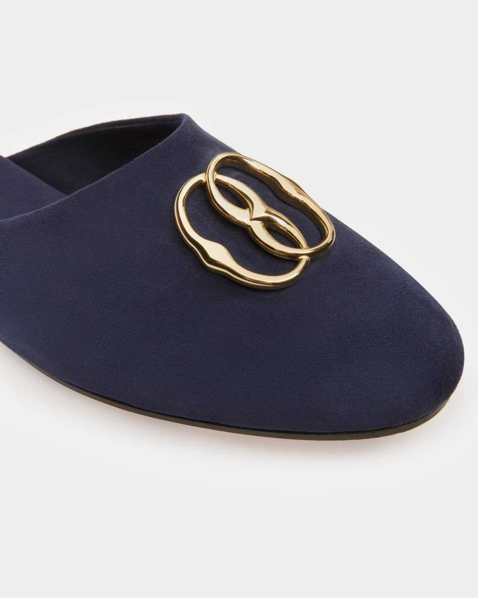 Bally San Fernando Slippers Blue | APJDU6480