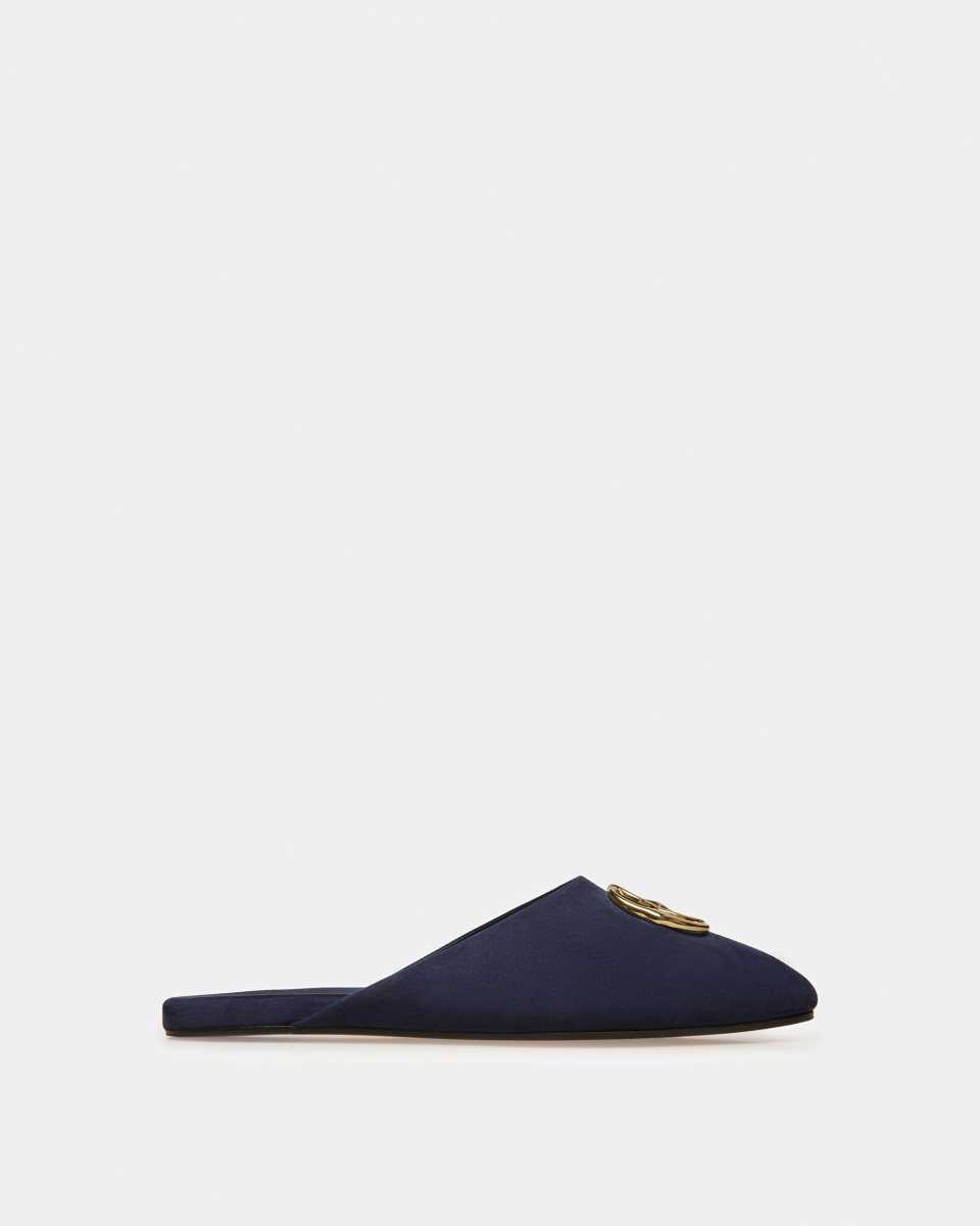 Bally San Fernando Slippers Blue | APJDU6480