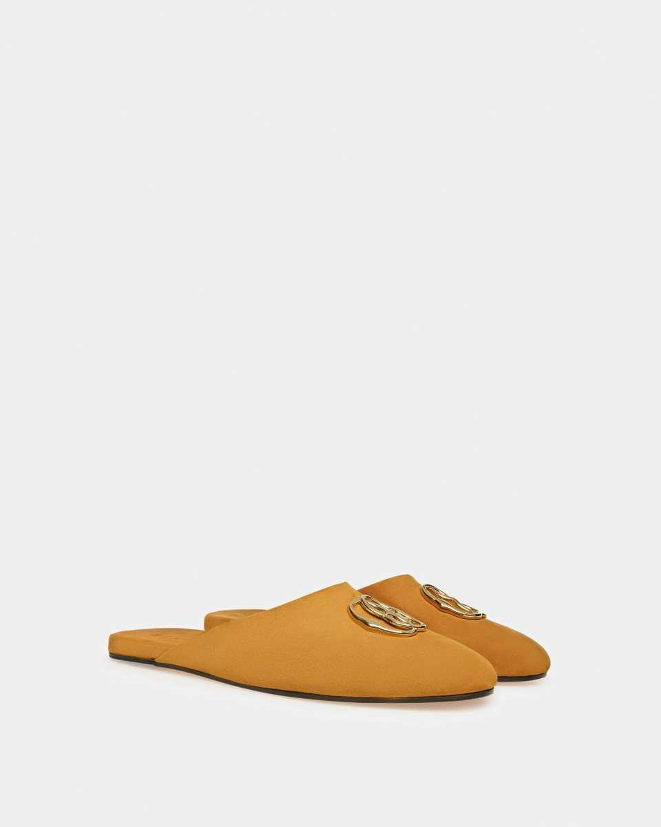 Bally San Fernando Slippers Brown | FCHNY3170