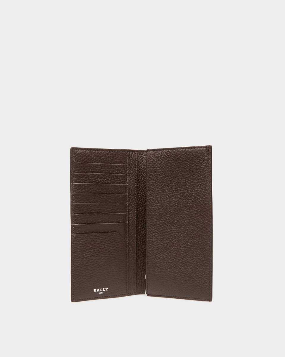 Bally Scaliro Leather Continental Wallet Brown | OXANV0782