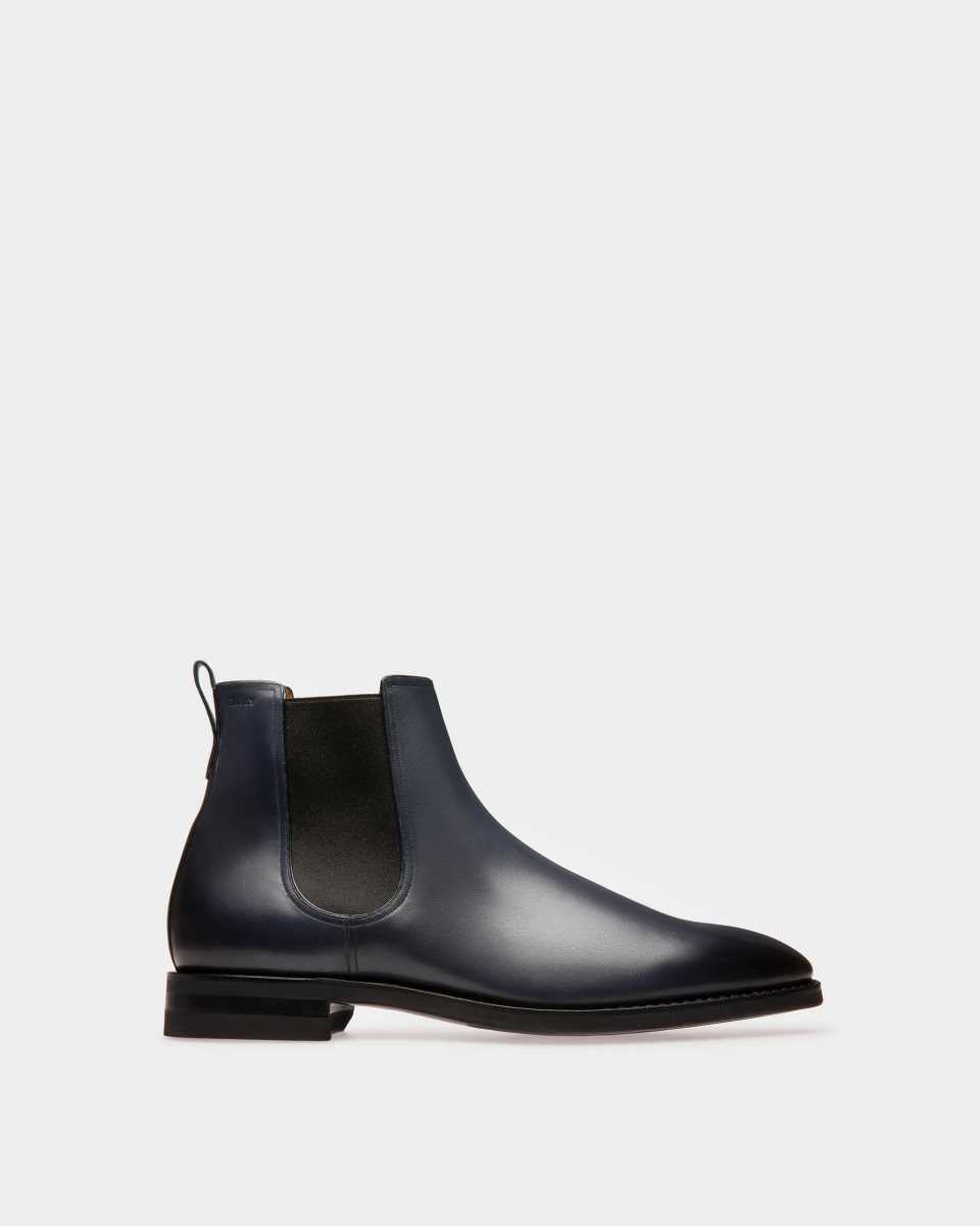 Bally Scardino Leather Monk-Straps Black | PZNBL4350