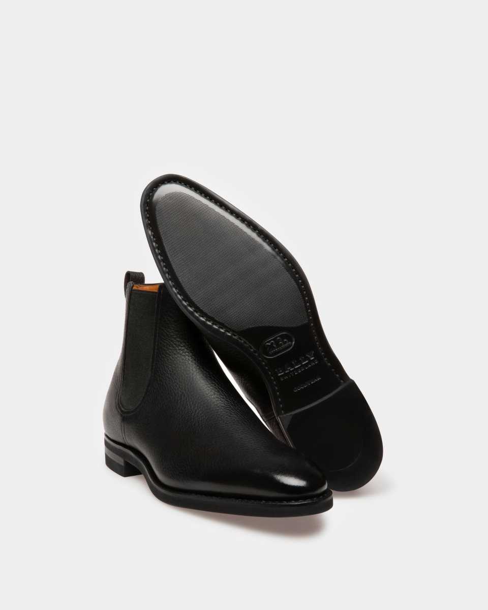 Bally Scavone Leather Boot Black | ERTUB0743