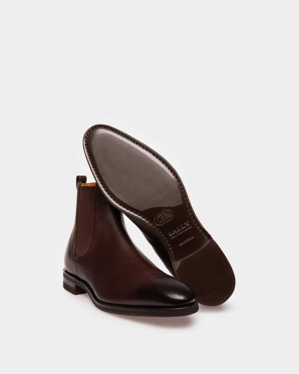 Bally Scavone Leather Boot Brown | HIJRO3962