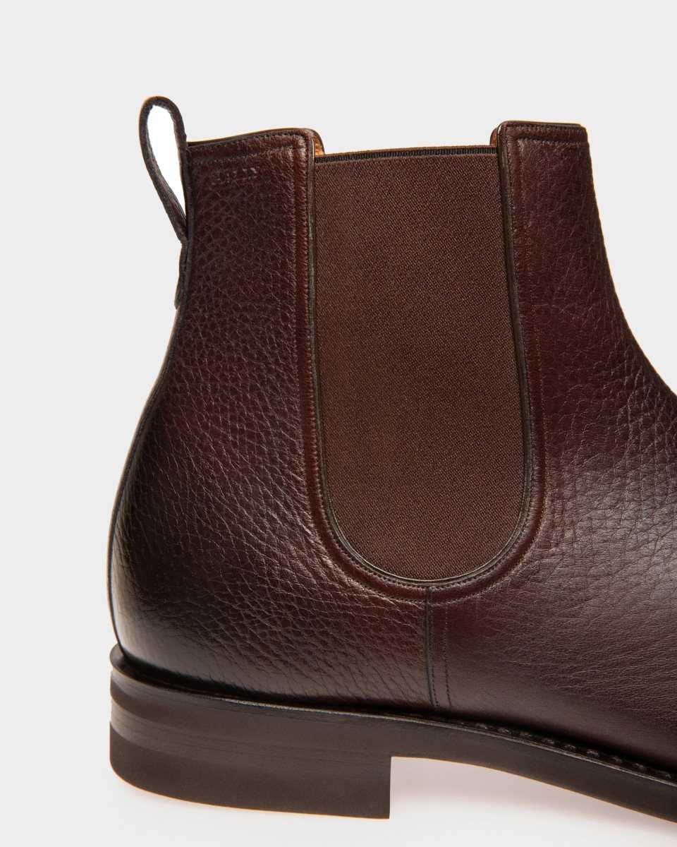 Bally Scavone Leather Boot Brown | HIJRO3962