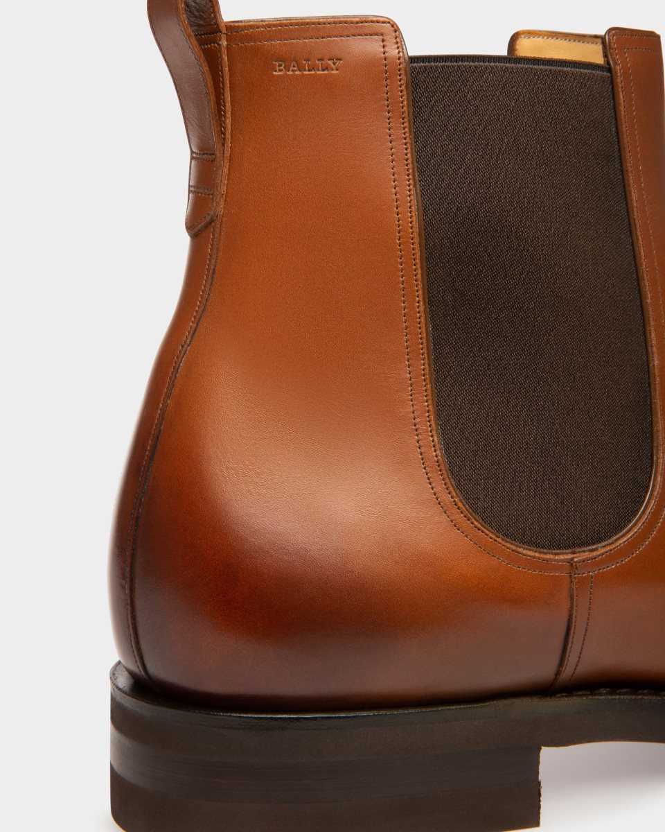 Bally Scavone Leather Boots Brown | ITDLA2798