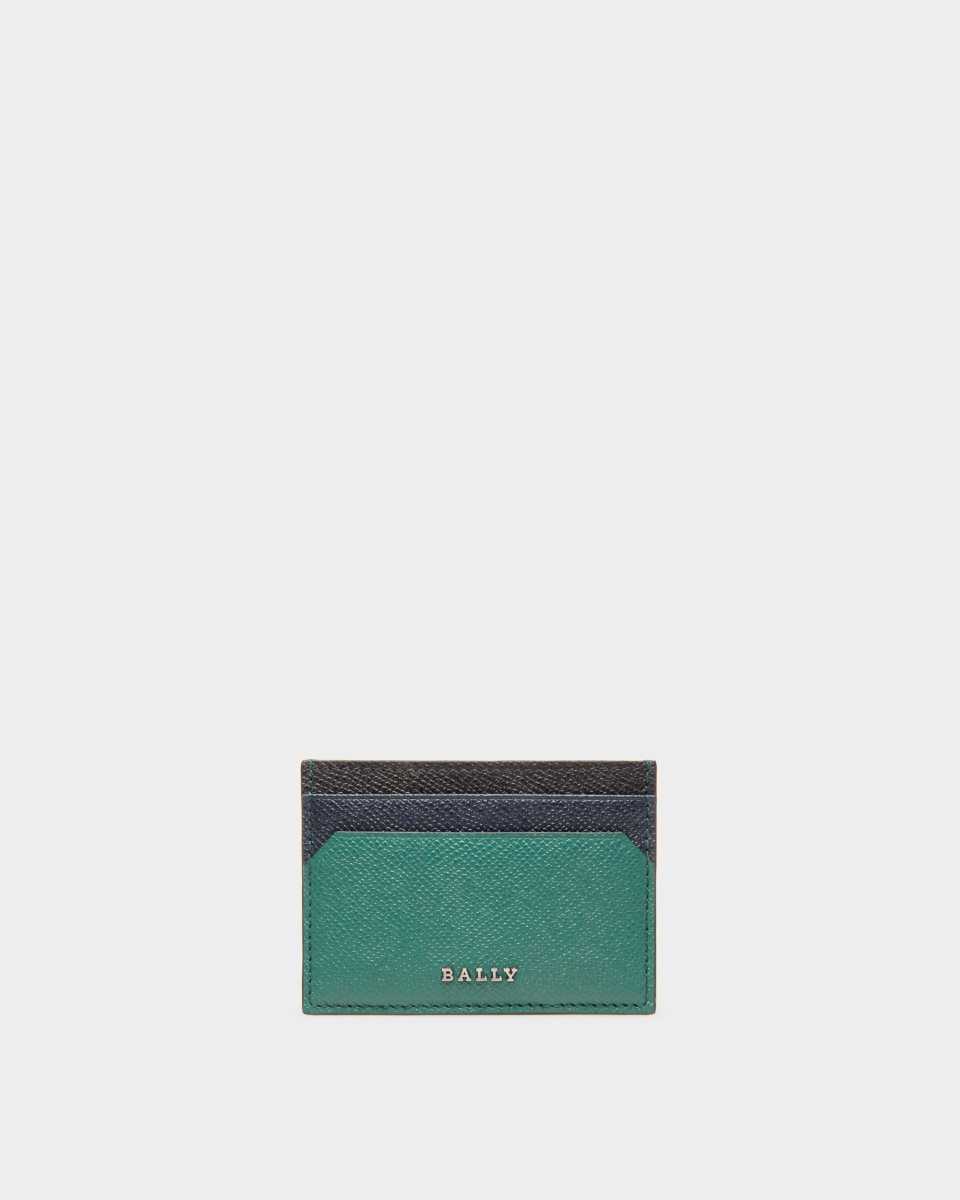 Bally Schar Leather Card Holder Black | AMFPY7095