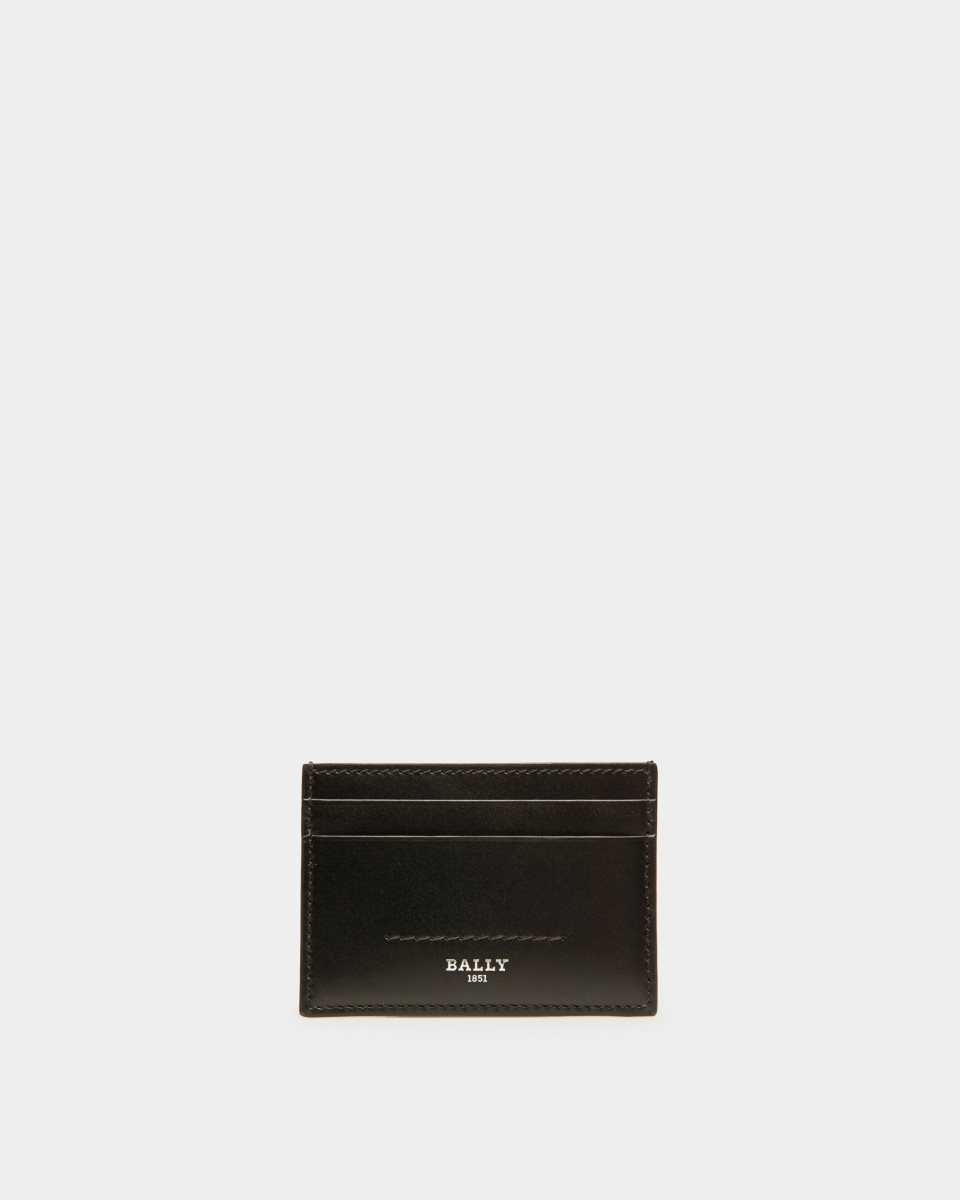 Bally Schar Leather Card Holder Brown | GWDMY6701