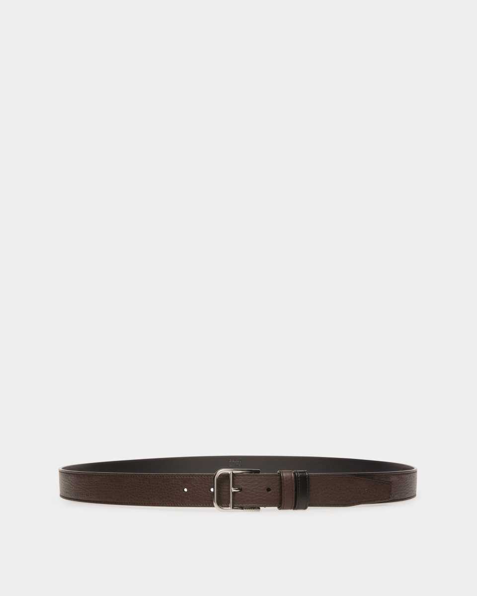 Bally Scotty Leather 30mm Belt Brown | DZBXH2351