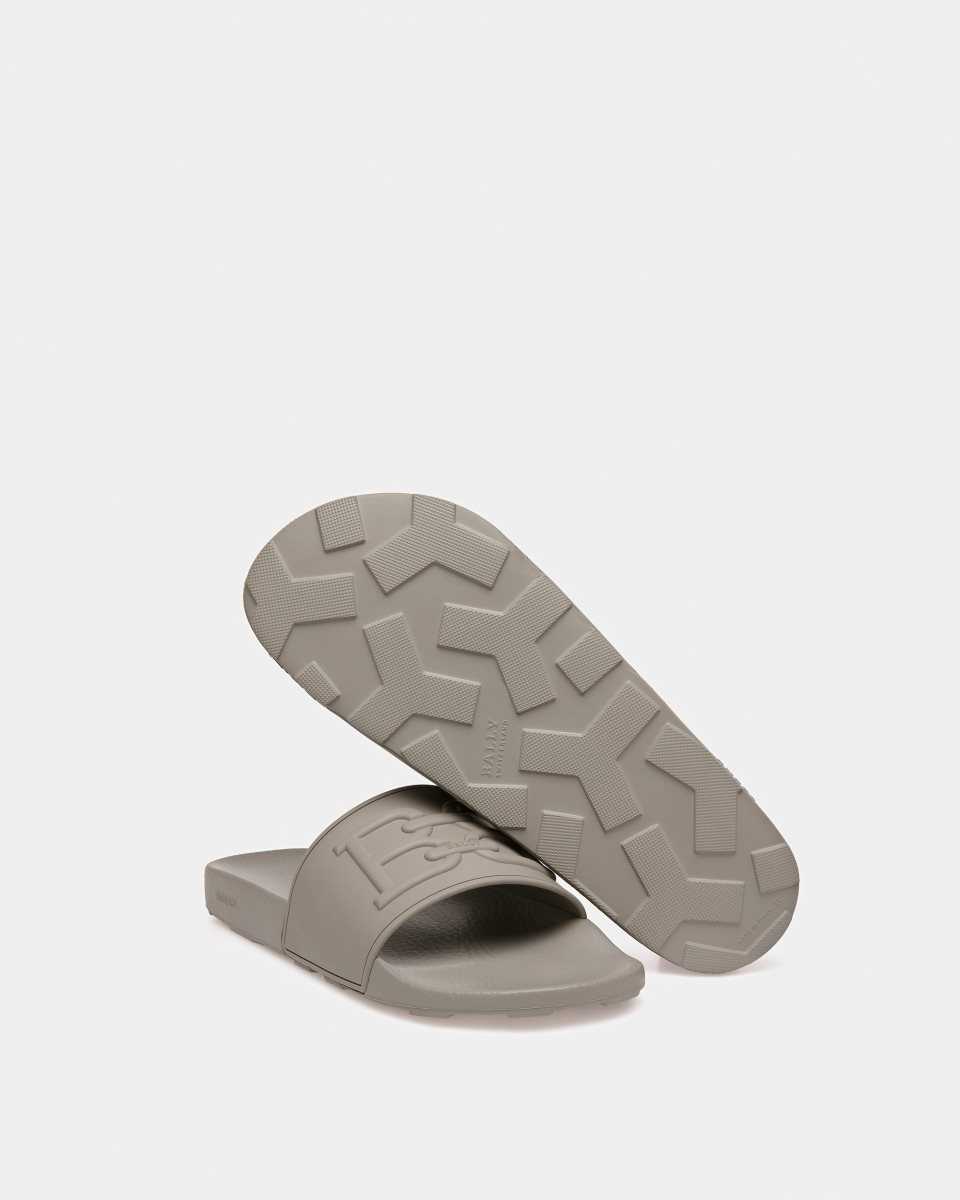 Bally Scotty Rubber Sandals Grey | MKWOT3914