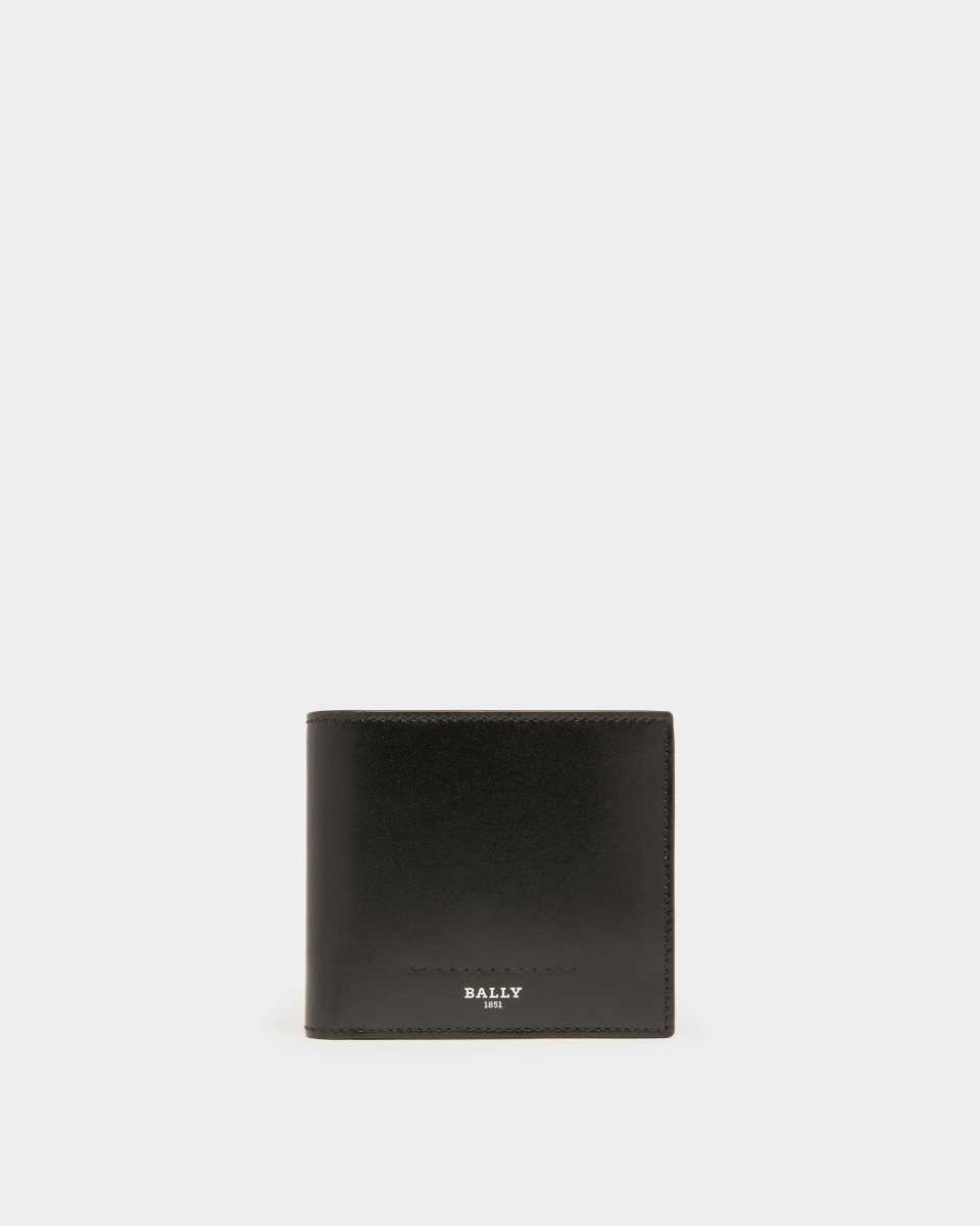 Bally Scrasai Leather Wallet Black | CNOEL0932