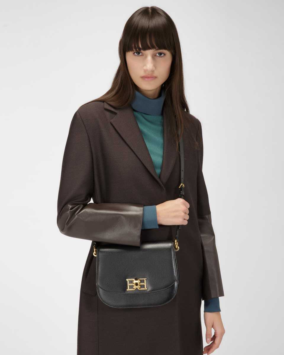 Bally Scrinio Leather Cross-Body Bag Black | AEKYC6893