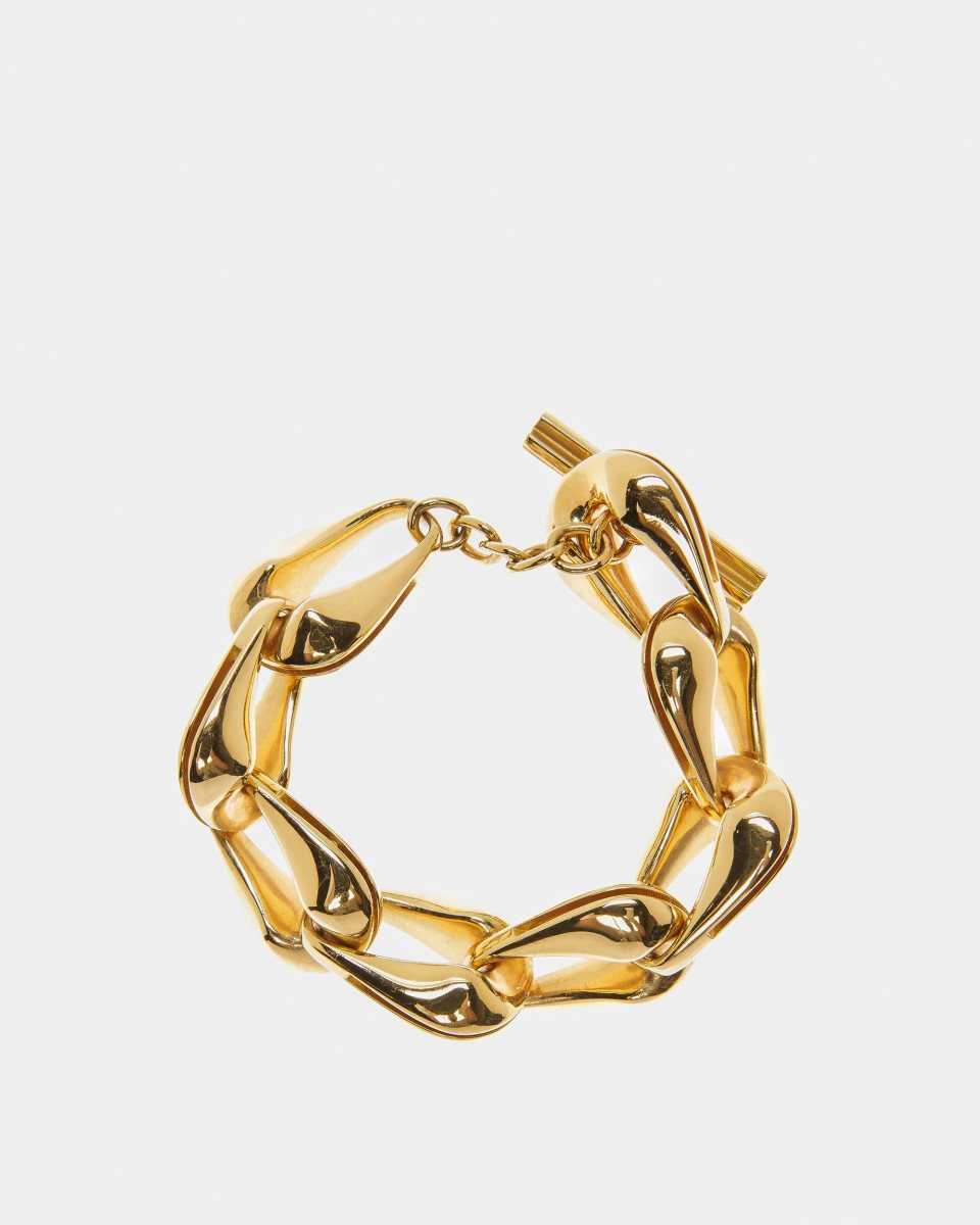 Bally Sculptural-Effect Cuff Bracelet Black | FLUAQ9418