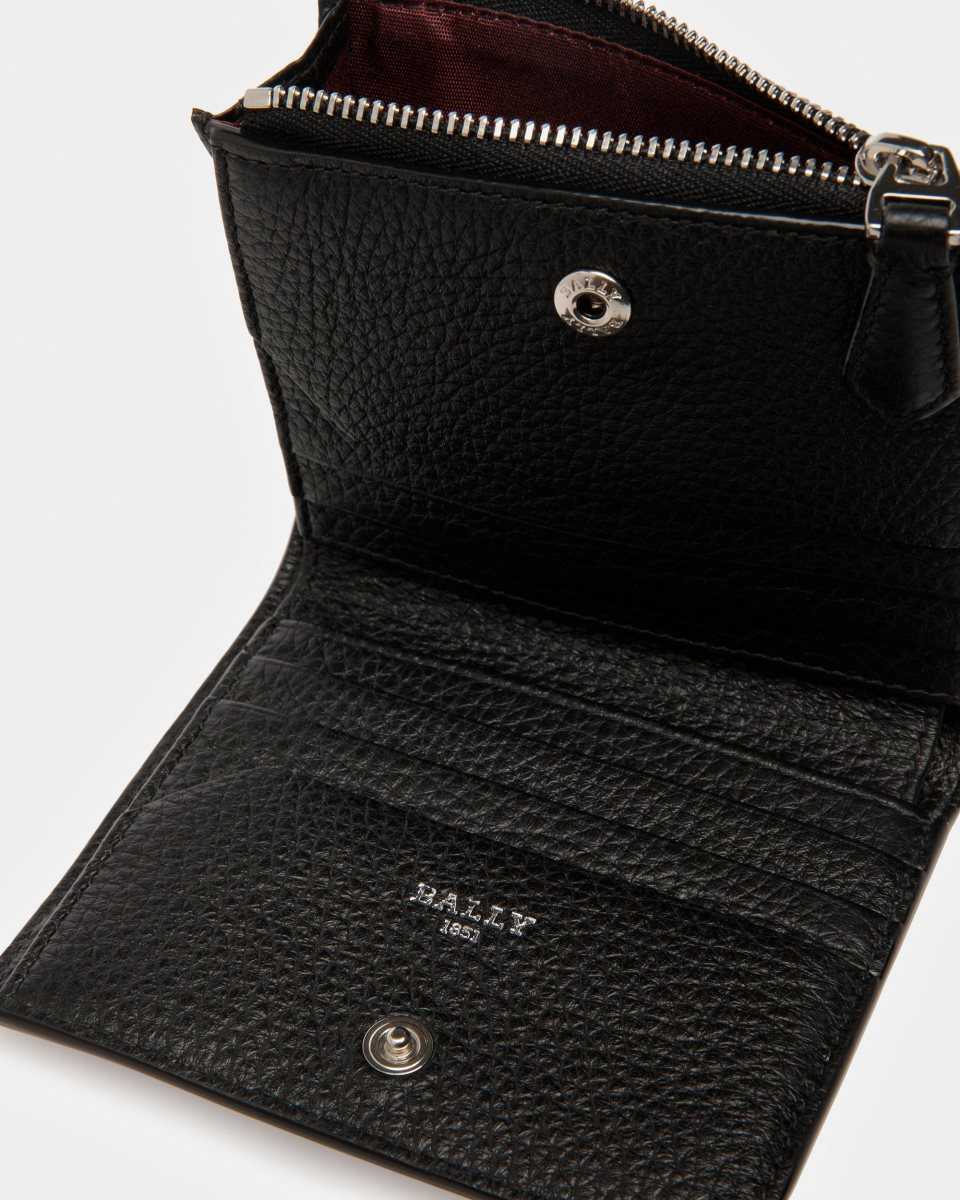 Bally Scunner Leather Wallet Black | BEFJA6243