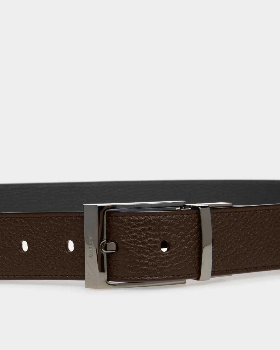 Bally Shiff Leather 35mm Belt Black | IJEXC8576