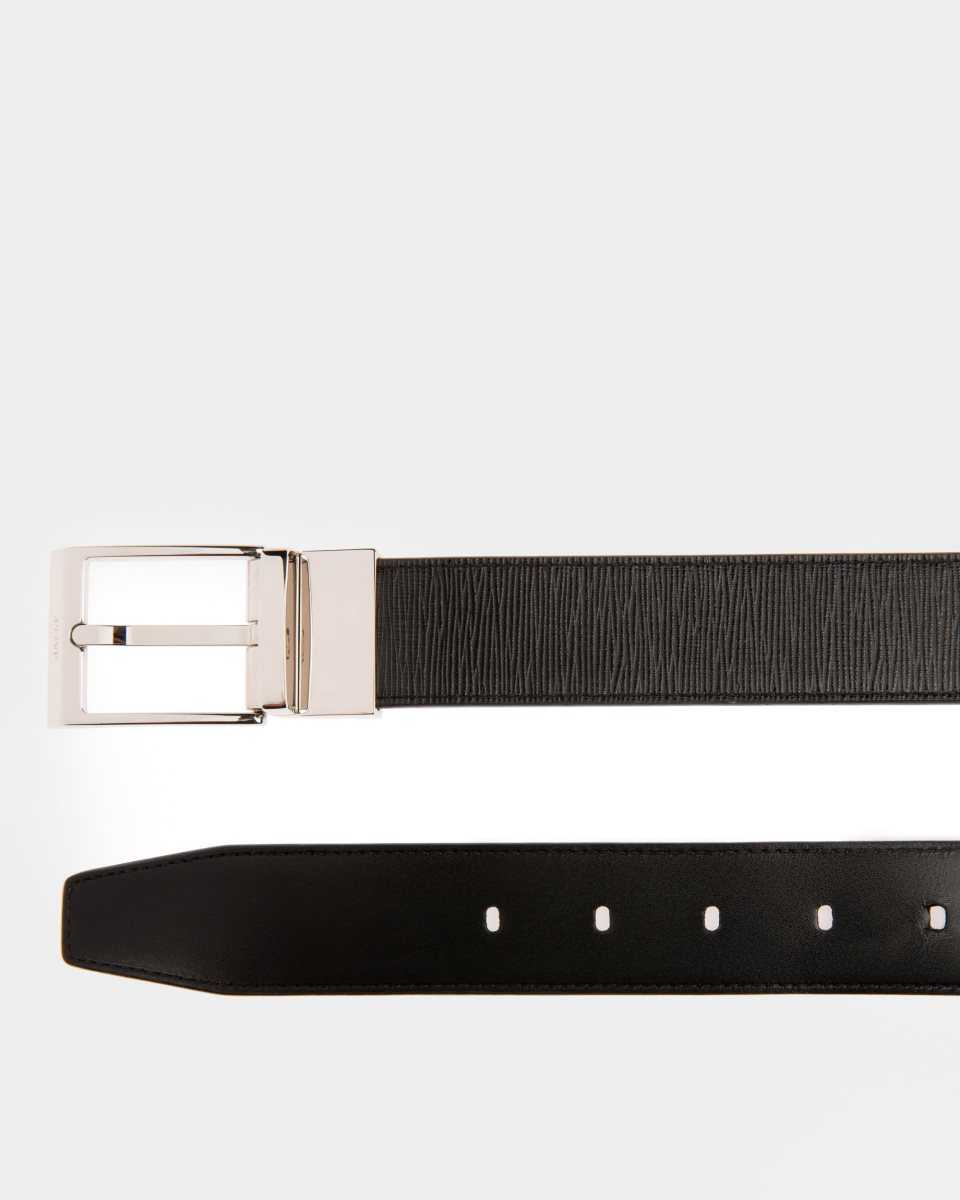 Bally Shiff Leather 35mm Belt Black | PQTNB9456