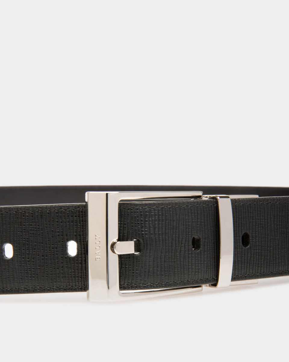 Bally Shiff Leather 35mm Belt Black | PQTNB9456