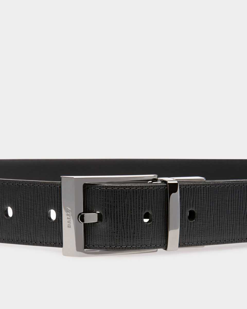 Bally Shiff Leather 35mm Belt Black | UHAJM0231