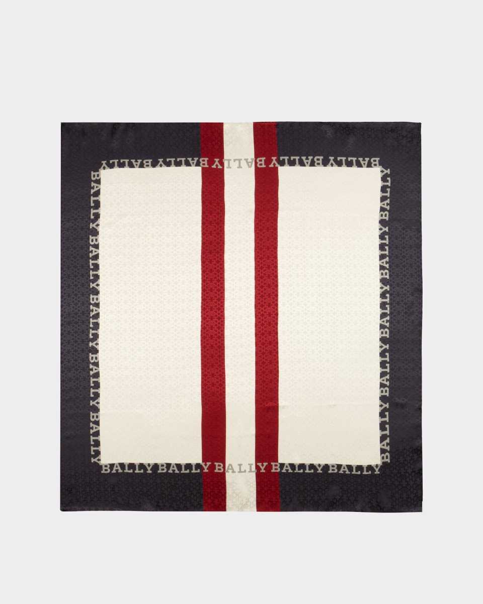 Bally Silk Scarf RED | KJCFI2945