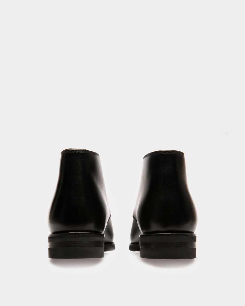 Bally Skiligny Leather Boots Black | LGMQC3012