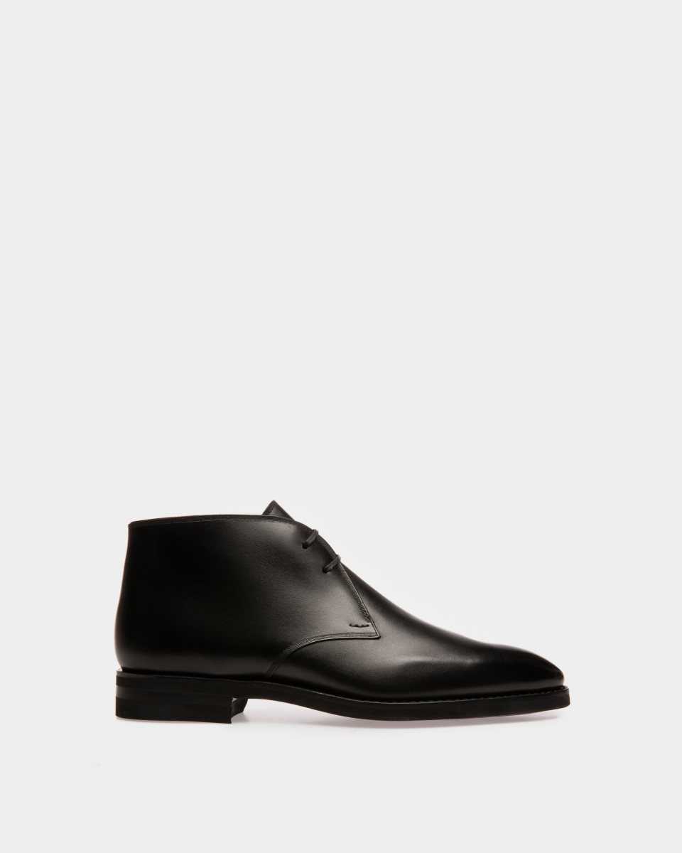 Bally Skiligny Leather Boots Black | LGMQC3012